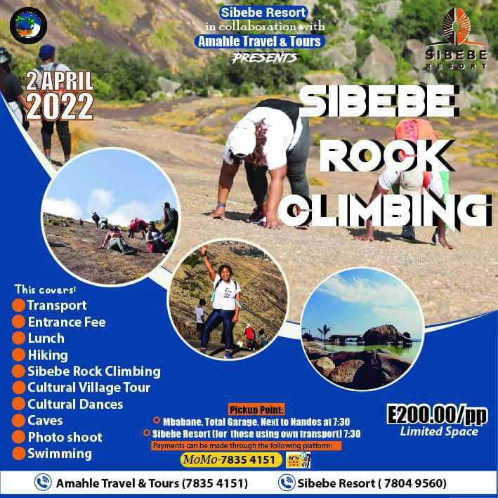 Sibebe Rock Climbing Pic